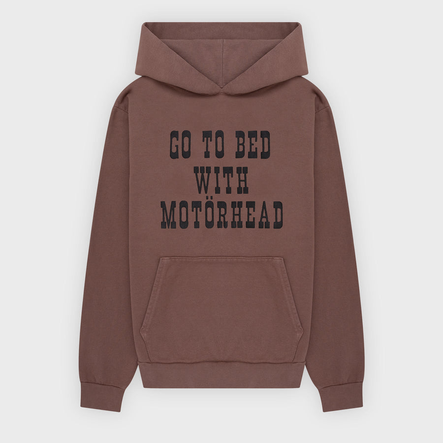 Go To Bed Hoodie - Mud