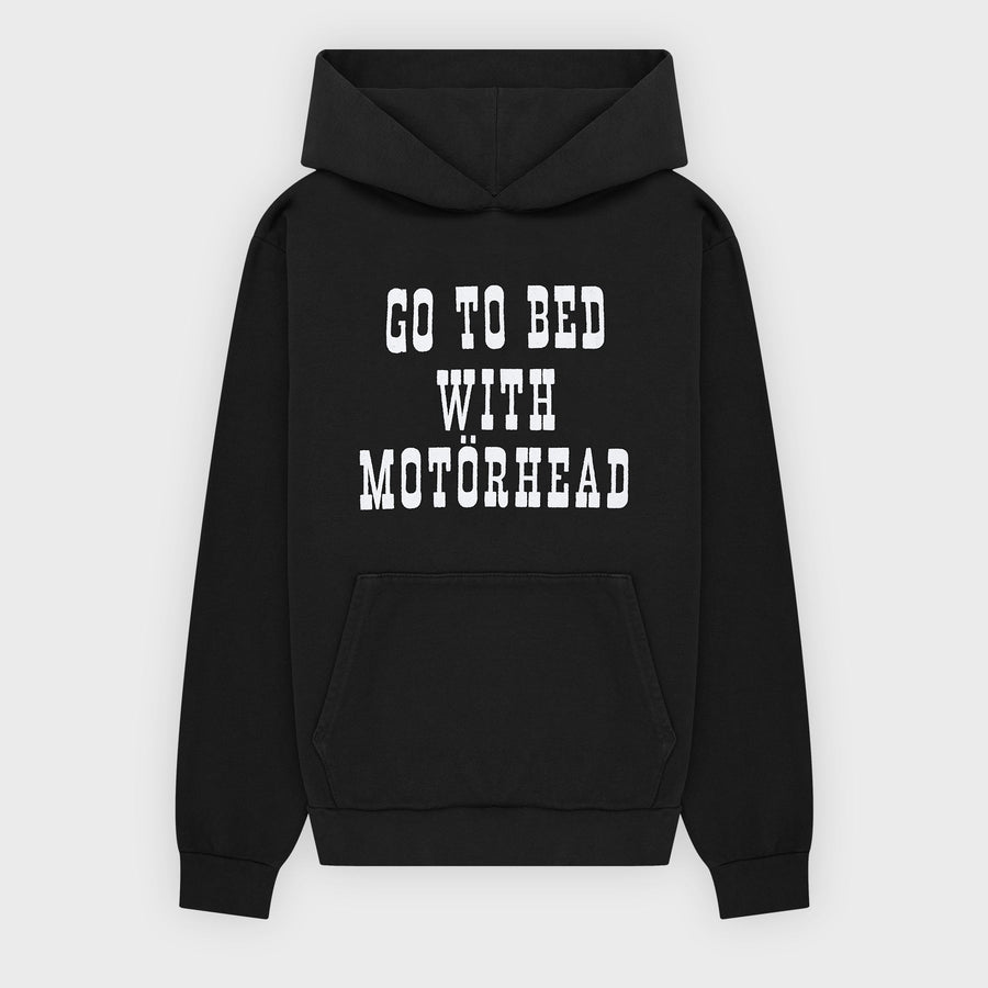 Go To Bed Hoodie - Black