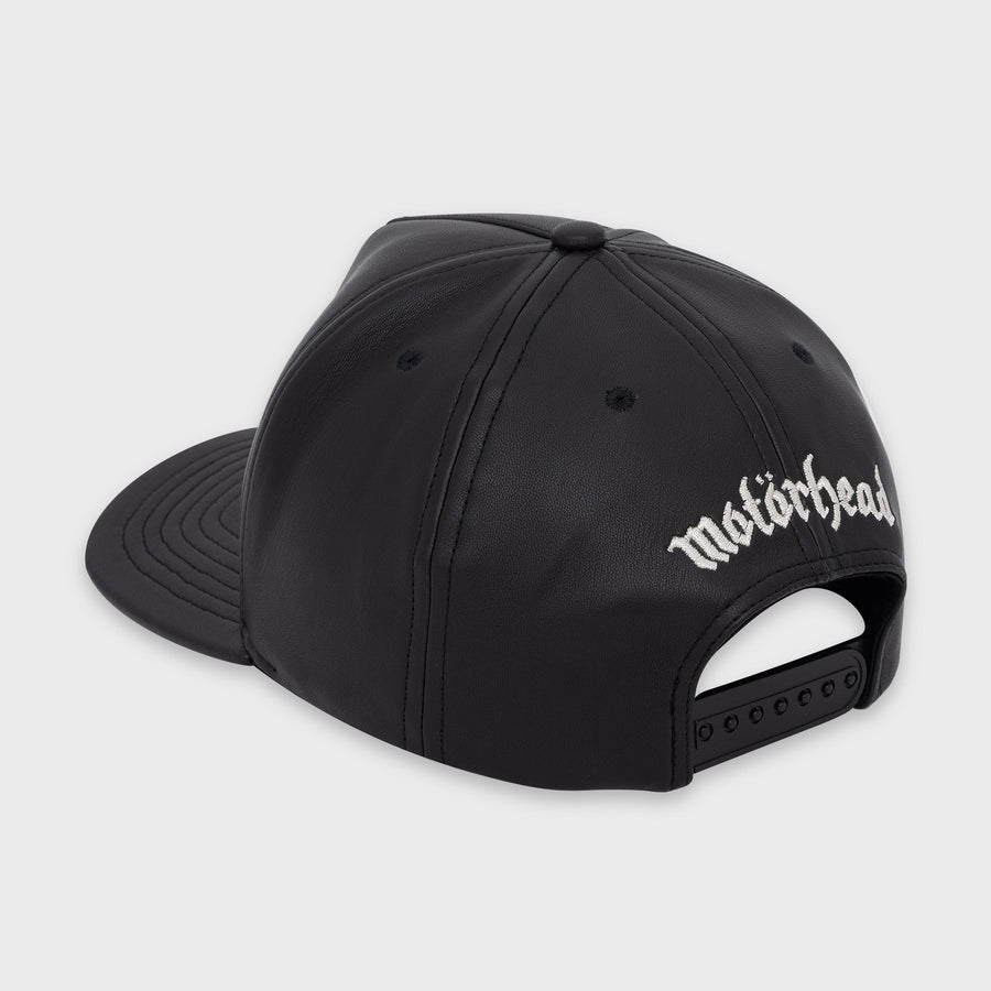 Americaaaagh Faux Leather Snapback